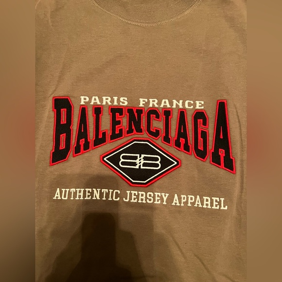 Balenciaga F/W22 athletic tshirt